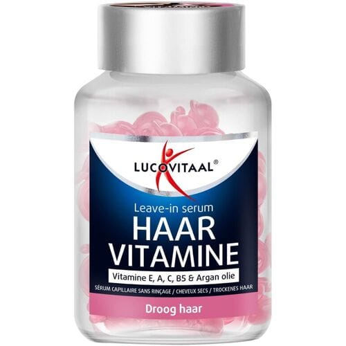 Lucovitaal Haarcapsules Leave-In Serum voor Droog Haar - Intensieve Hydratatie en Voeding voor Gezond Uitziend Haar