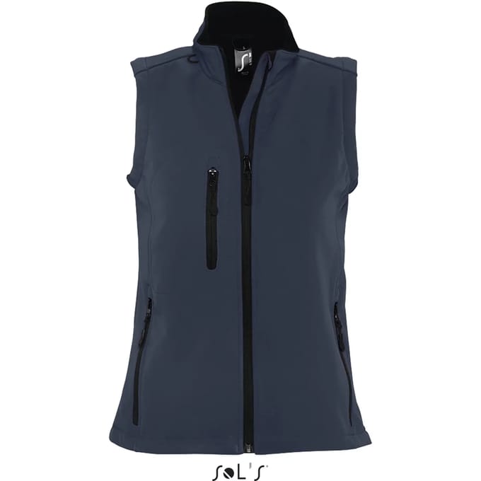 SOL'S Women´s Sleeveless Softshell Rallye L847 - French Navy - S