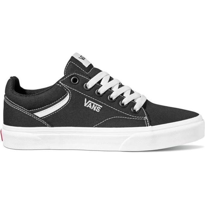 Vans Seldan -maat 37-  Dames Sneakers - (Canvas) Black/White