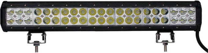 LED light BAR 20 126W (42x3W Osram) | schijnwerper 12V & 24V combo | offroad 6000K - IP67