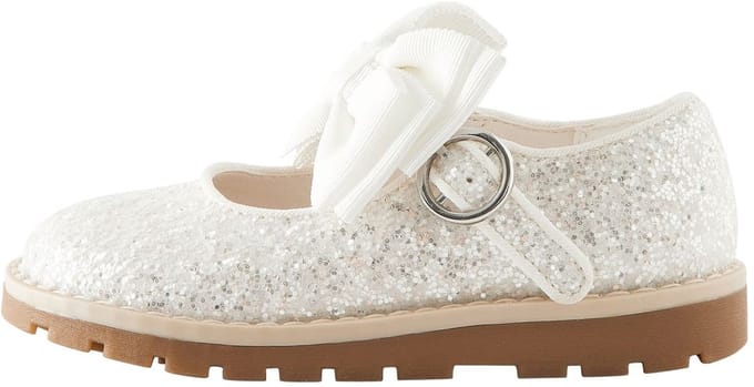 Next - Meisjes - Mary Jane-schoenen met dikke strik - Wit