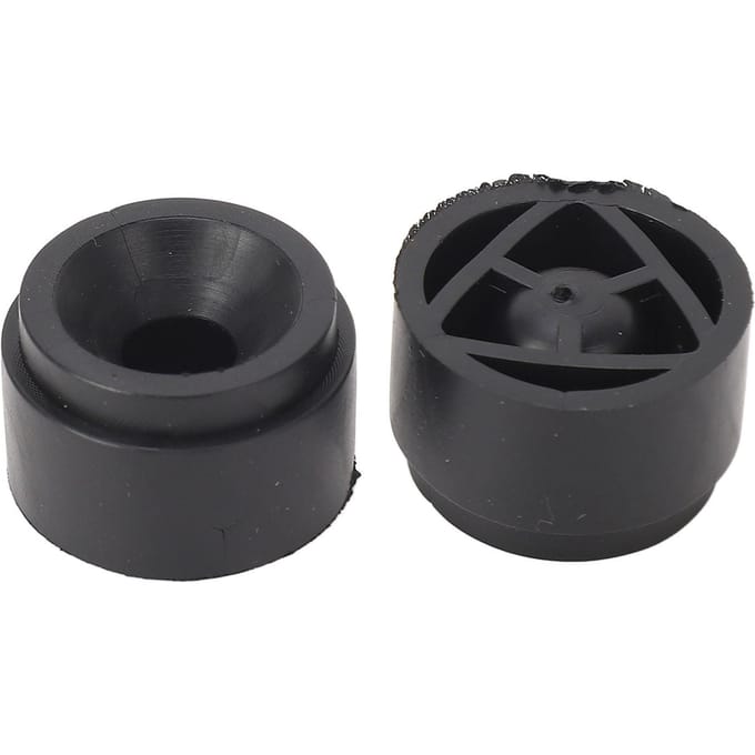 2 stuks Motorafdekkingsbekleding Rubberen Montagebus 11147799108 Voor E81 E87 E88 E82 E90 E91 E92 E93 black