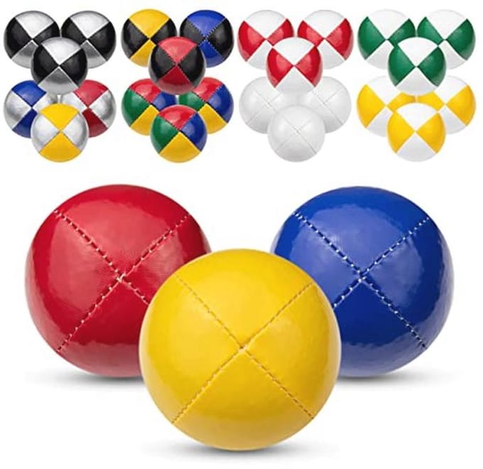 Professionele Juggleballen Set van 3 - Perfect voor Beginners en Experts met Gratis Leervideo