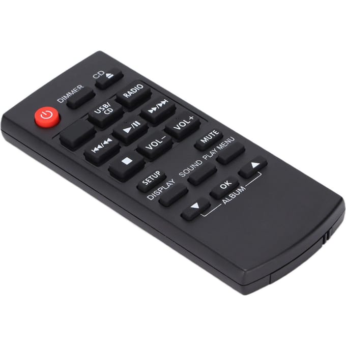Mini Système Stéréo Haute Fidélité avec Télécommande Télécommande pour SCHC195 SCHC297 SCHC19EBK black