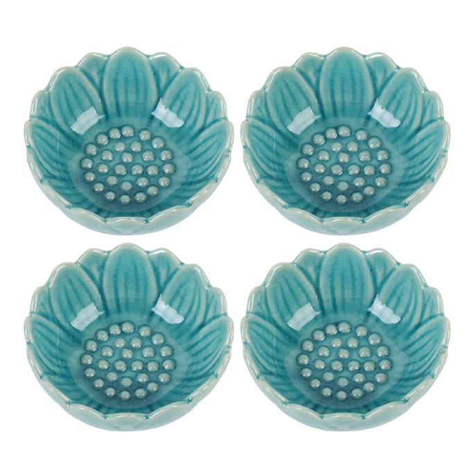 4 Stuks Keramische Schaal Voor Oliebrander Warmer Diffuser Kom Houder Craquelé Ijspatroon Essentiële Olie