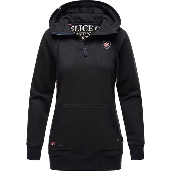 Navahoo dames longsleeve hoodie Zauberelfe – Lang & Comfortabel