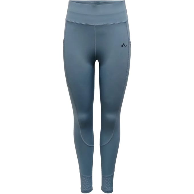 ONPRYA-EDA-2 HW PCK TRAIN TIGHTS -LEGGING - MET TELEFOONZAK - DAMES- -BLUE MIRAGE - MAAT L -