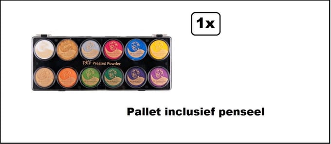 PXP Professional Colours Pressed Palet - Schmink voor gezicht en lichaam