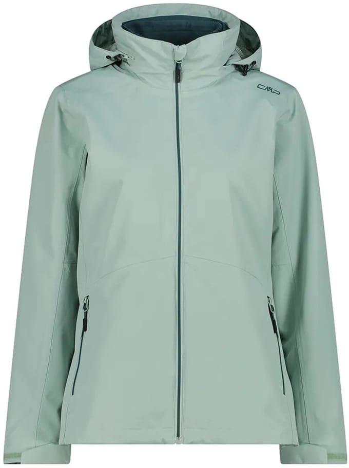 Cmp Zip Hood Detachable Inner 32z1436d Afneembare Jas Groen S Vrouw