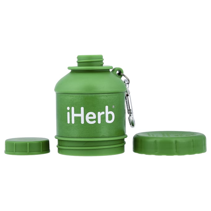 iHerb Goods, iHerb® Whey2Go Trechter, Groene Thee, 110 ml (3,7 oz) green