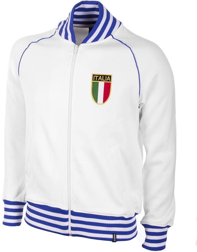 COPA - Italië 1982 Retro Voetbaljack - Mannen - Wit - XL