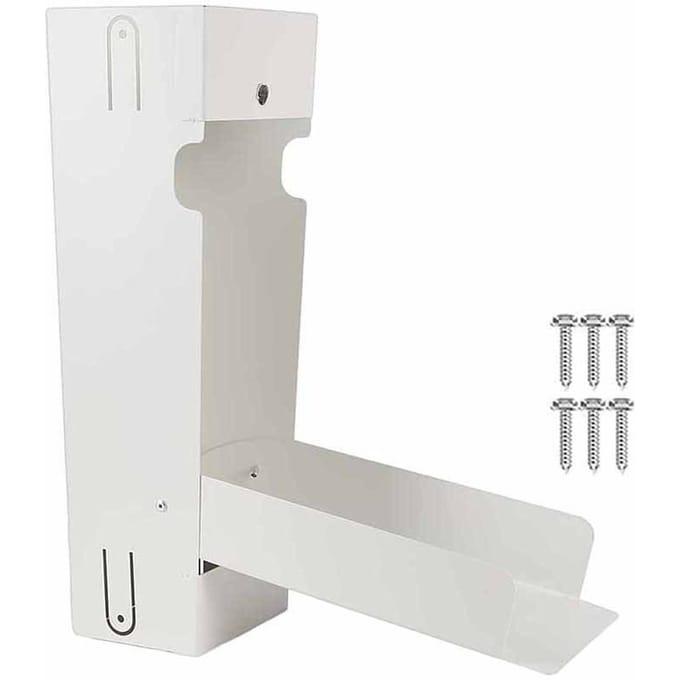 Regenwaterafleider voor 3x4 inch standaard regenpijp regenwateropvangsysteem met schroeven wit