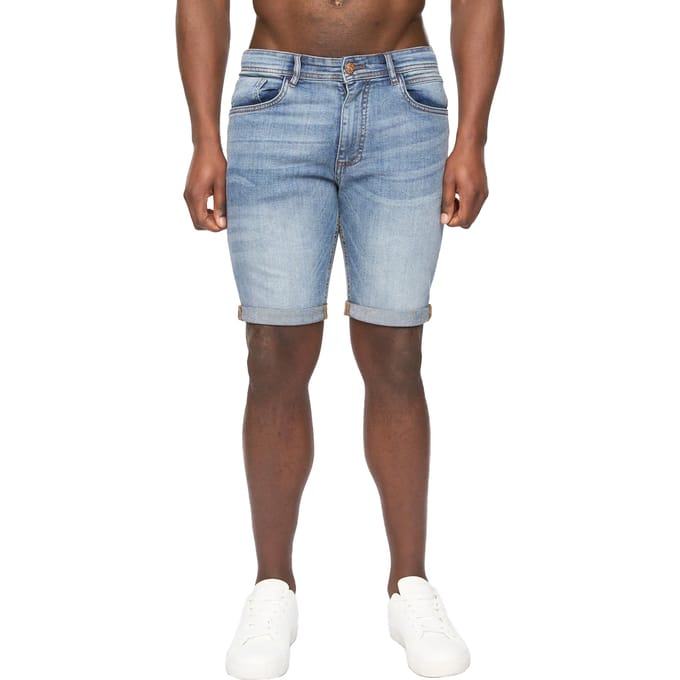 Duck and Cover Heren Zeki Shorts (Stonewash)