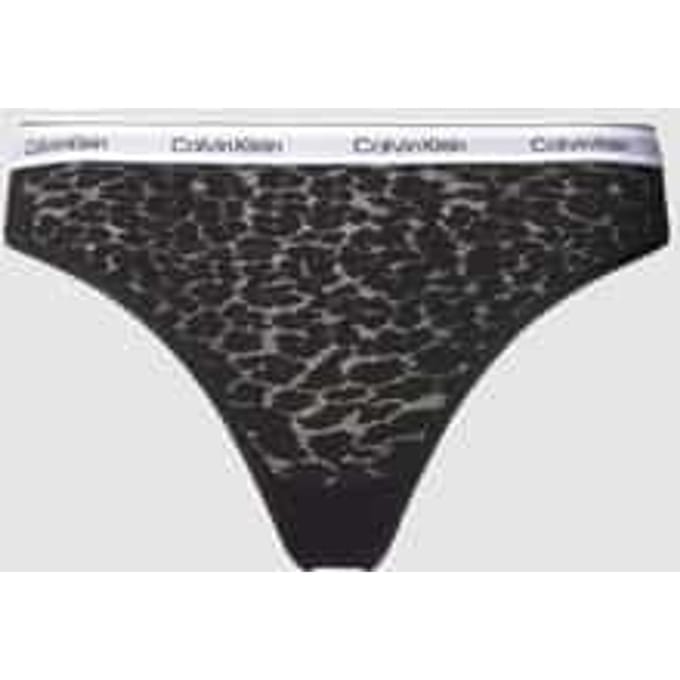 String met dierenprint