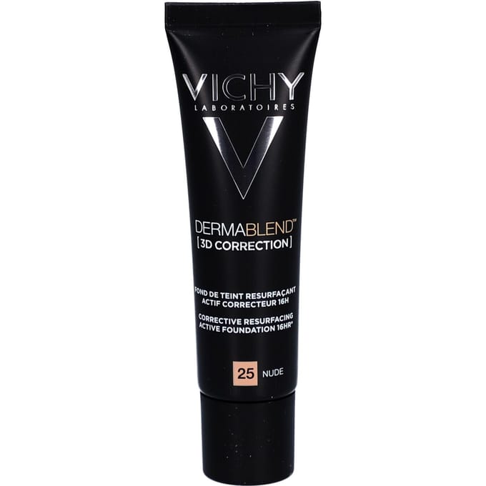 Vichy Dermablend 3D correctie foundation nr25 30ml voor een vette en onzuivere huid