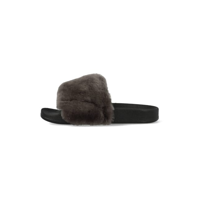 Warmbat Barlee Dames Slippers - Dark Grey - Maat 39