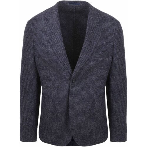 Suitable Knitted Colbert Unlined Donkerblauw (navy) - Maat 46 - Heren blazer
