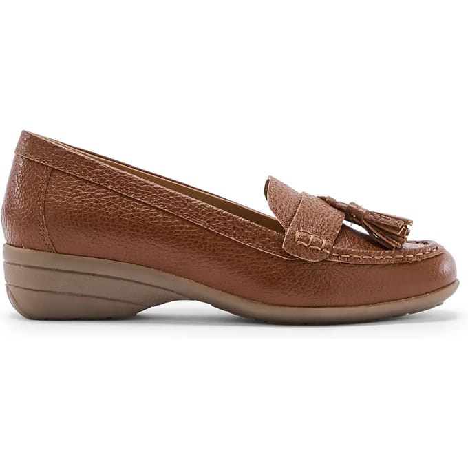 Dames mocassins met pompons Pédiconfort