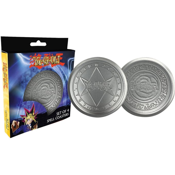 Yu-Gi-Oh! - 4-set Metal Coasters