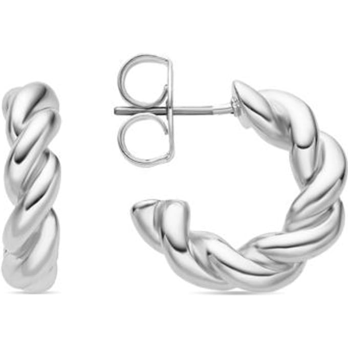 Luxenter oorbellen met zilveren afwerking - Izo