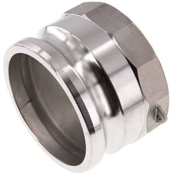 Camlock DN 90 (4'') Koppeling RvsRp 4'' met binnendraad Type A MIL-C-27487