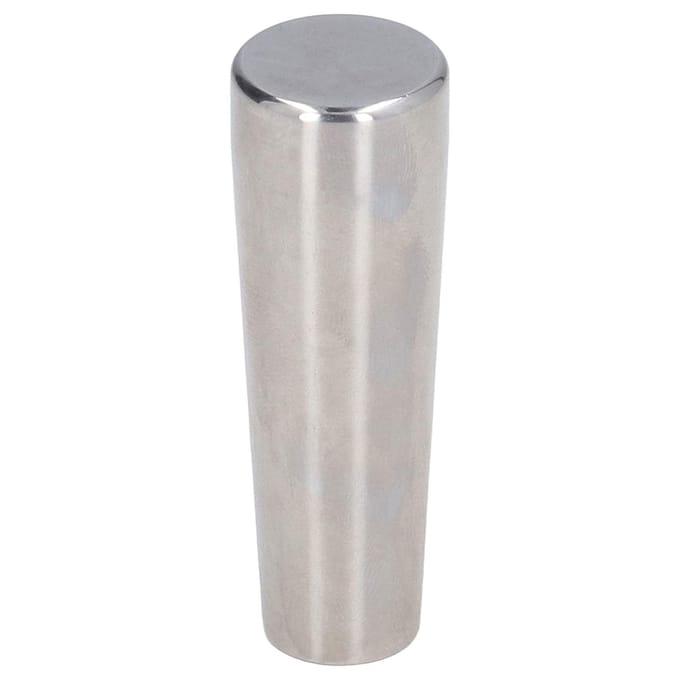 Biertapkraanhendel van roestvrij staal met spiegelende afwerking, roestbestendig, 6,6 cm (2,6 inch) white