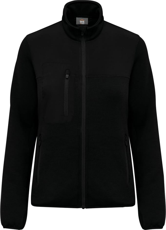 WK. Designed To Work Gerecycled damesjasje in polytricot WK9109 - Black - M