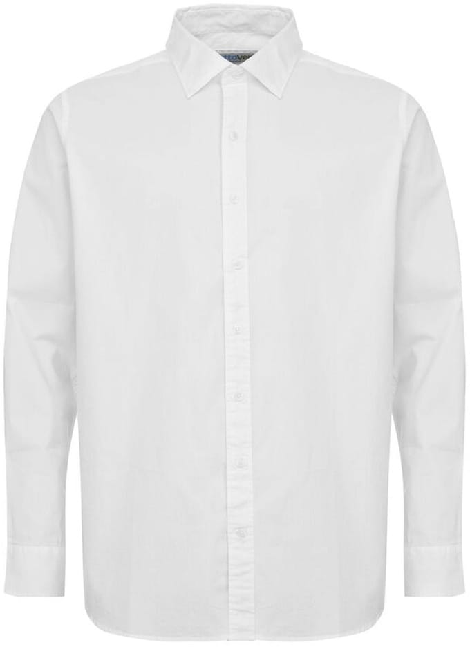 Cottover Poplin Slimfit (GOTS) 141062 - Wit - 48