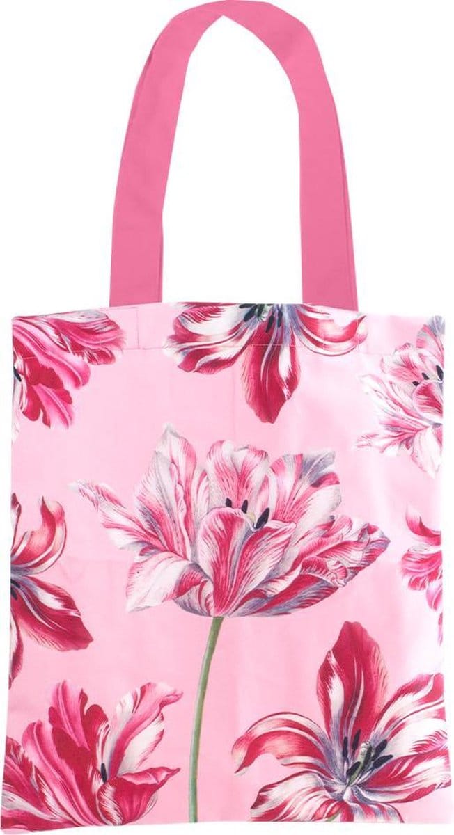 Katoenen tas Luxe, Tulpen Merian