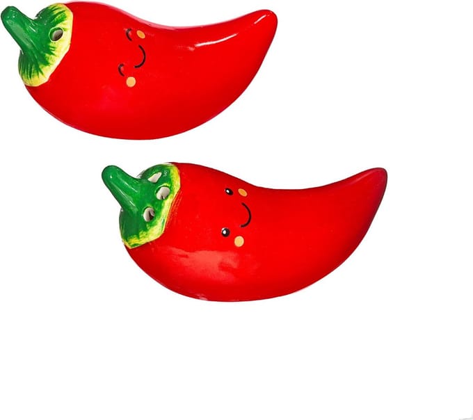 Peper en zoutstel Chilipeper - Sass & Belle