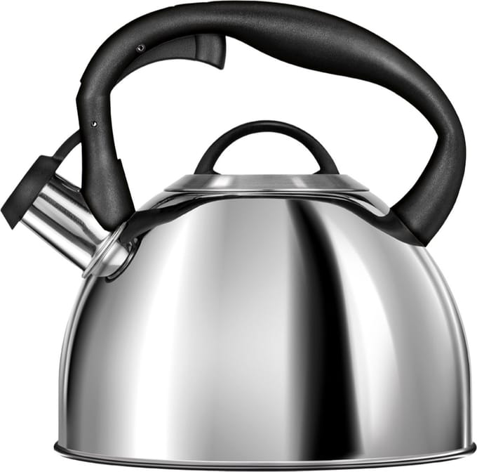Smile - RVS Fluitketel - 3 Liter - Alle Warmtebronnen - Zilver
