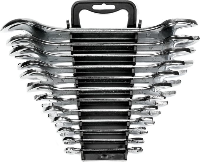 Benson Complete steeksleutelset - chroom vanadium staal - 12-delig - 6-32 mm