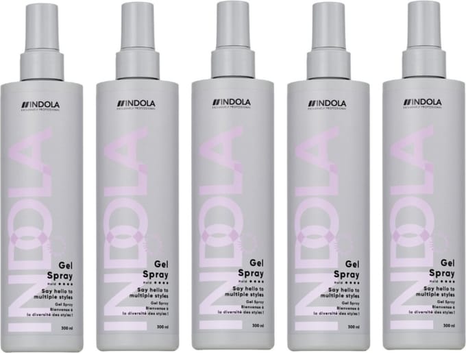 Indola - Finish Gel Spray - 5x300ml