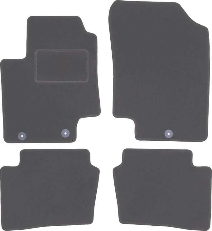 Grafiet automatten voor: Kia Rio II DE hatchback (2005-2011)
