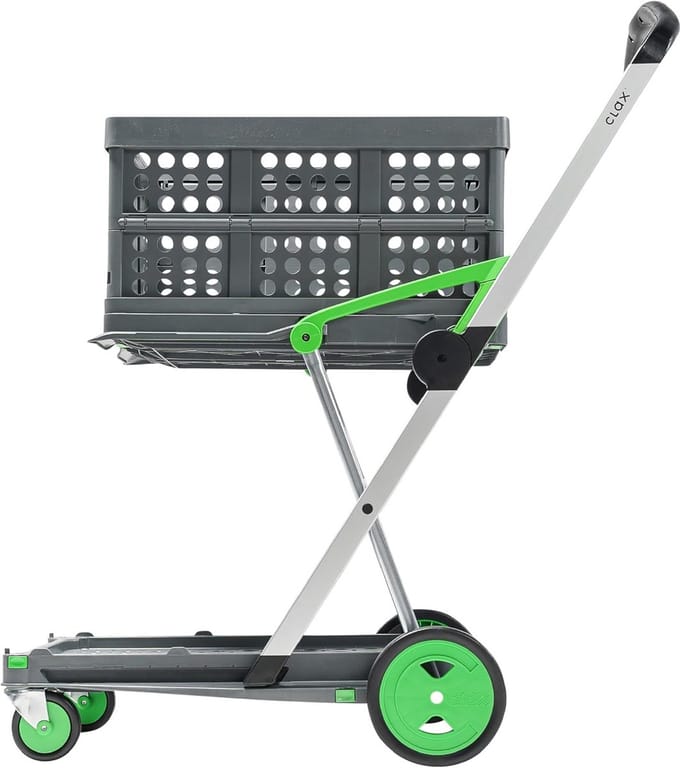 Inklapbare Steekwagen met Vouwdoos - Flexibel Transportkarretje