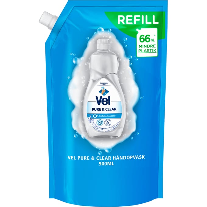 Vel Pure &amp; Clear Perfume Free 900 ml