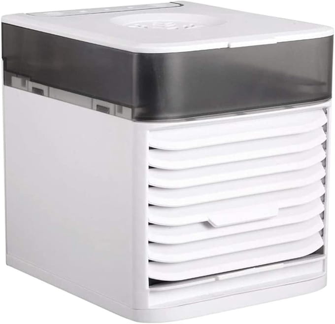 Desktop Air Cooler - Mini Airco - Persoonlijke Koelte - UV Sterilisatie - 16.2cm Hoog - A