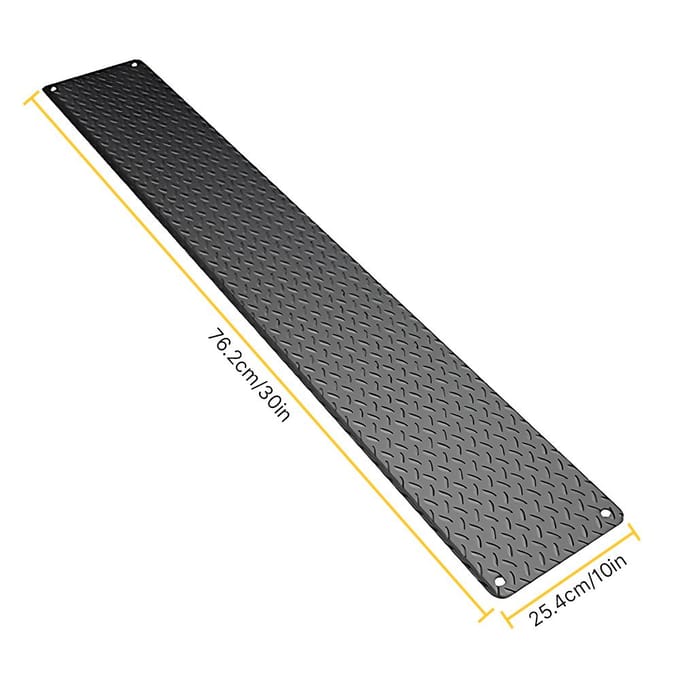 Aansluitbare sneeuwsmeltmat 10x30in antislip elektrisch verwarmde loopmat met stroomkabel Snel 10x30in US plug black