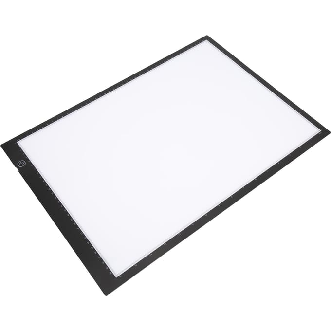 Tablette lumineuse LED A3 à intensité variable alimentée par USB pour peinture, traçage, copie