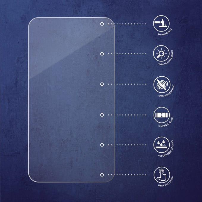 Savvies - Glas Screenprotector voor Casio Edifice EFV 160D - Gehard Beschermglas 9H