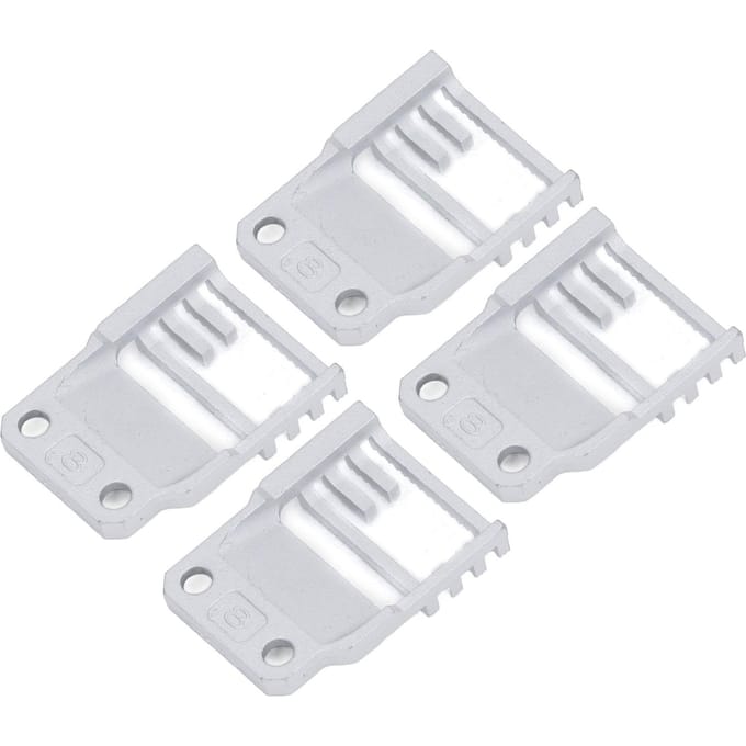 4 stuks naaimachine transporteur 321065007 ijzeren stevige transporteur vervanging voor FY811 white