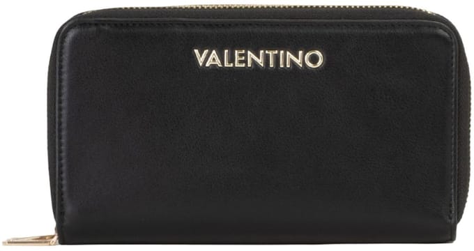 VALENTINO portemonnee Clio Re Zip Around Wallet Nero zwart