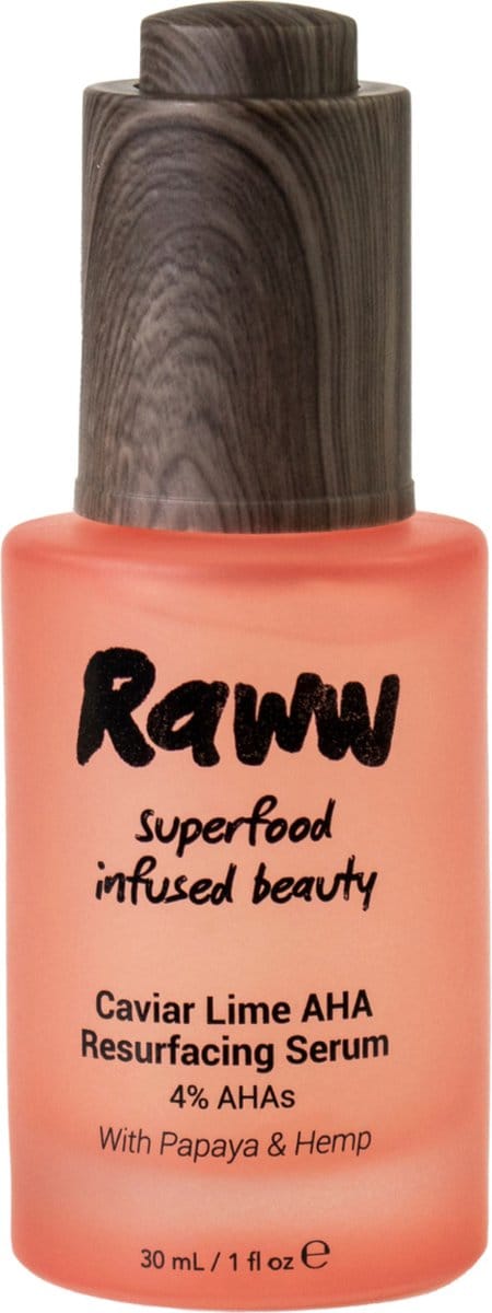RAWW Caviar Lime AHA Resurfacing Serum