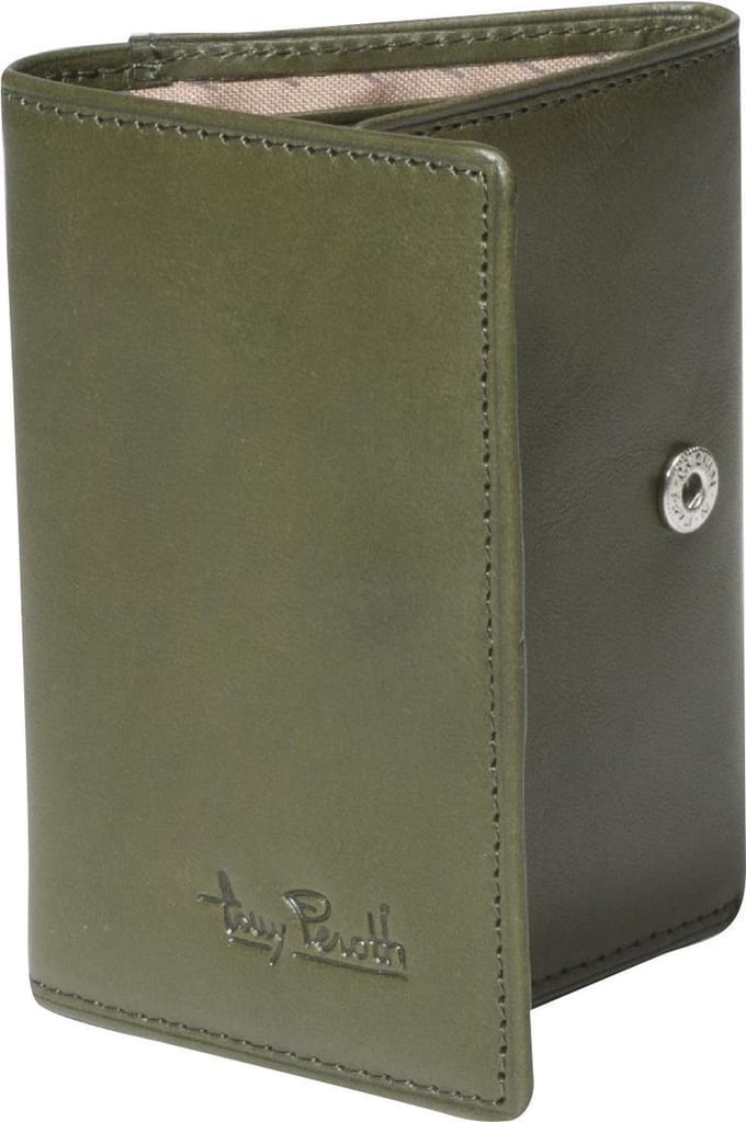 Tony Perotti Furbo Pure Mini creditcardhouder met papiergeldvak - Groen