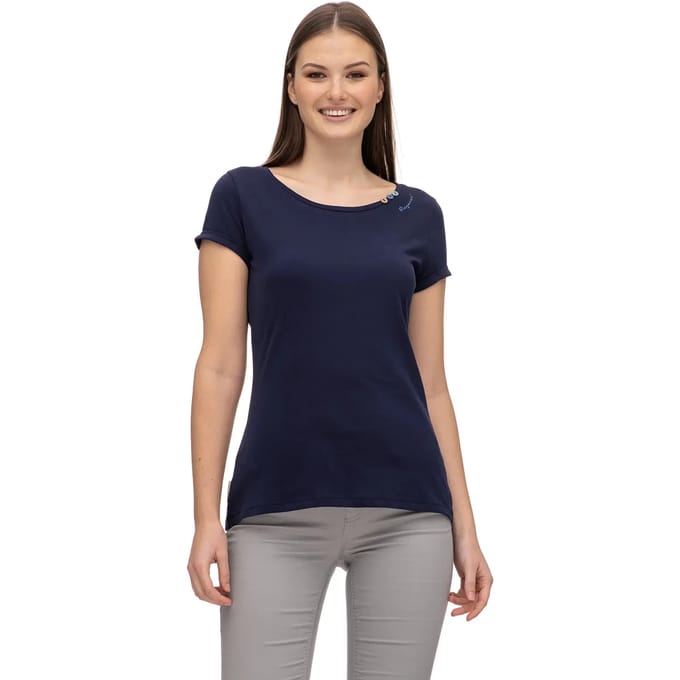 Katoenen dames-T-shirt Ragwear Florah