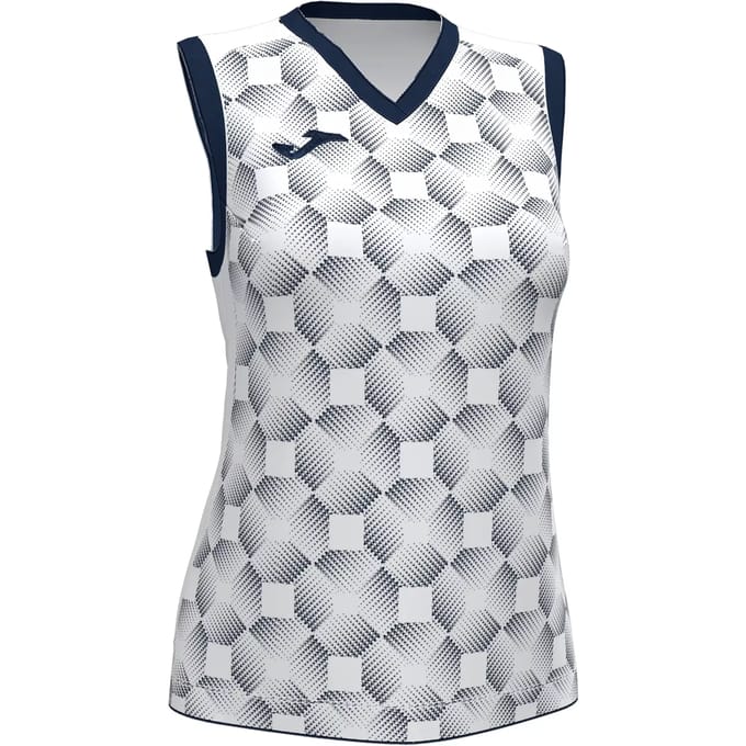 Joma Supernova III Tanktop Dames - Wit / Marine | Maat: S