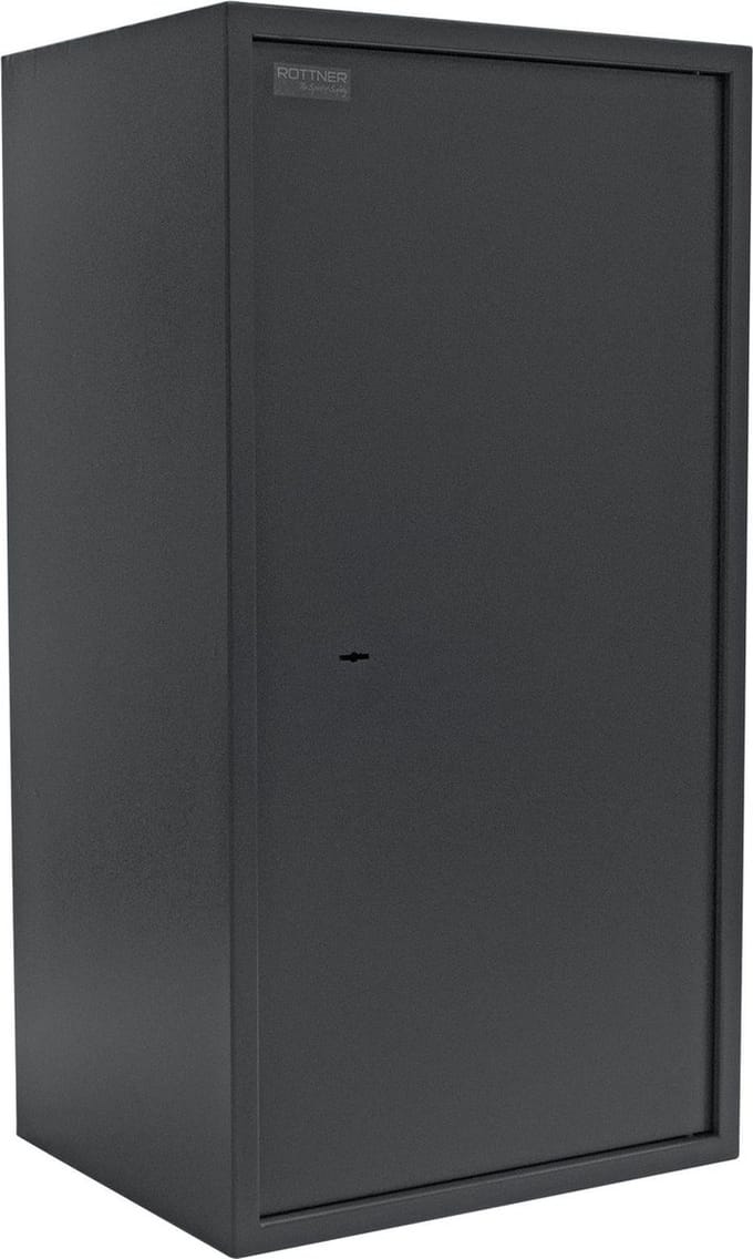 Rottner Meubelkluis Noah 6 - DB Sleutelslot - Antraciet - 85x45x36cm
