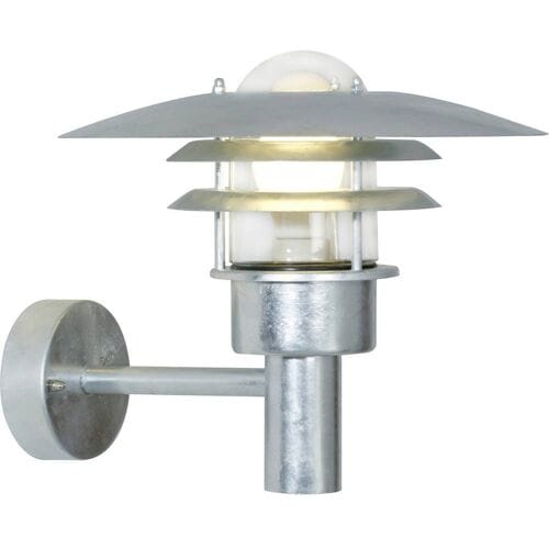 Nordlux Lønstrup 32 Verzinkt 71411031 Wandlamp E27 Verzinkt