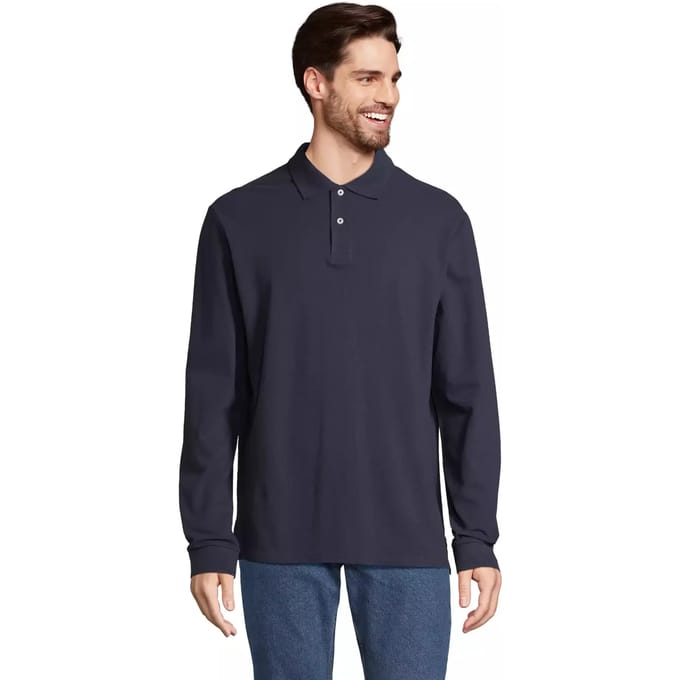 SOL'S Unisex Pacific Polo Shirt Longsleeve L04441 - French Navy - XL