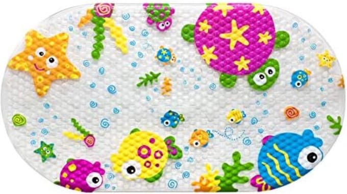 Antislipmat Bad Kinderen - Antislipmat Douche - Antislip Dadmat voor in Bad - Badmat Kind